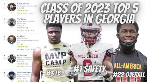 Class of 2023 football recruits. Things To Know About Class of 2023 football recruits. 